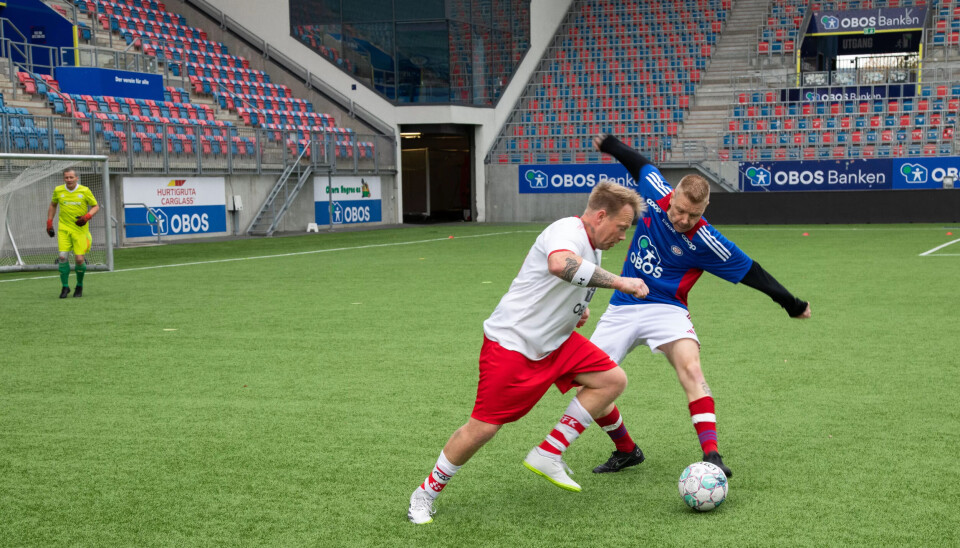 DUELL: Det ble en underholdene kamp, som Fredrikstad til slutt vant 4-0 DUELL: Det ble en underholdene kamp, som Fredrikstad til slutt vant 4-0