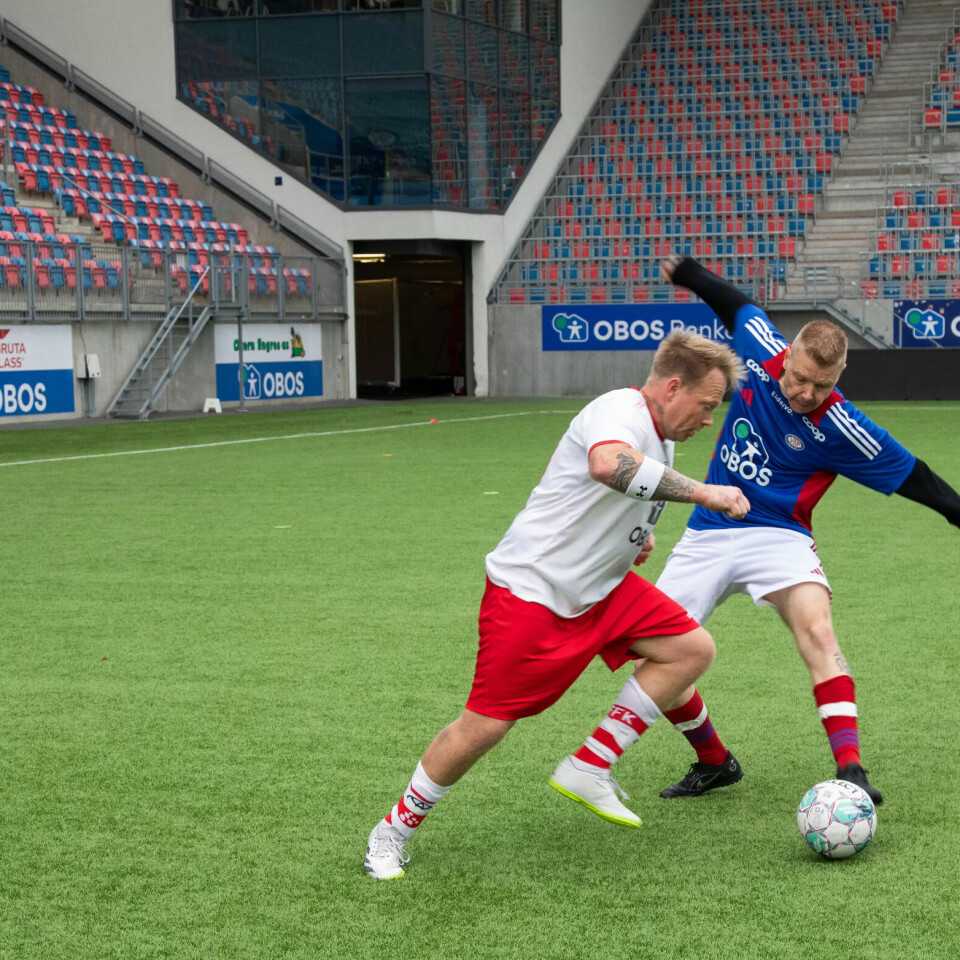DUELL: Det ble en underholdene kamp, som Fredrikstad til slutt vant 4-0 DUELL: Det ble en underholdene kamp, som Fredrikstad til slutt vant 4-0