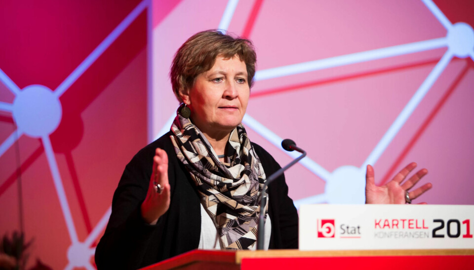 REFORM: Fagforbundets leder, Mette Nord, snakker om en arbeidslivsreform med redusert arbeidstid før LO-kongressen. REFORM: Fagforbundets leder, Mette Nord, snakker om en arbeidslivsreform med redusert arbeidstid før LO-kongressen.