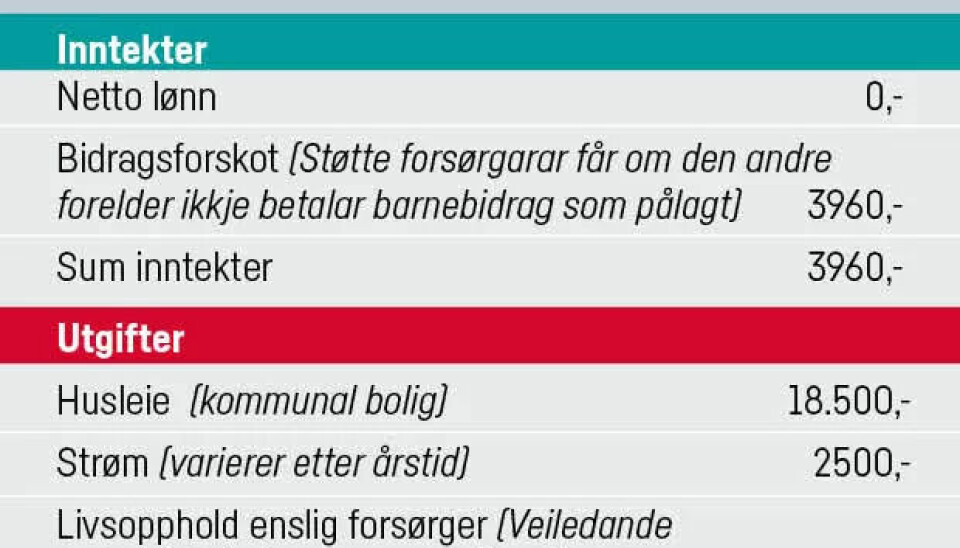 «Mona» jobbar i Nav – sjølv er ho avhengig av sosialhjelp