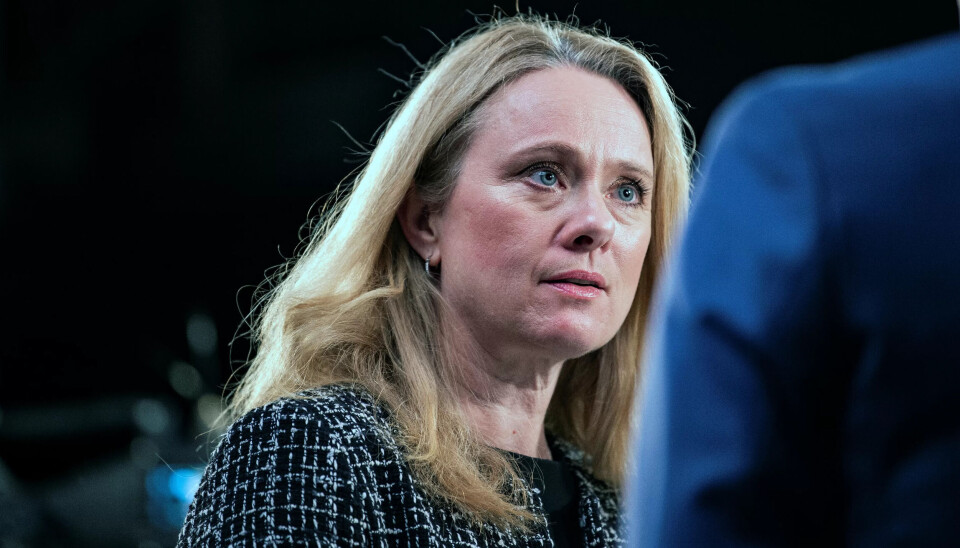 Arbeids- og sosialminister Anniken Hauglie. Arbeids- og sosialminister Anniken Hauglie.