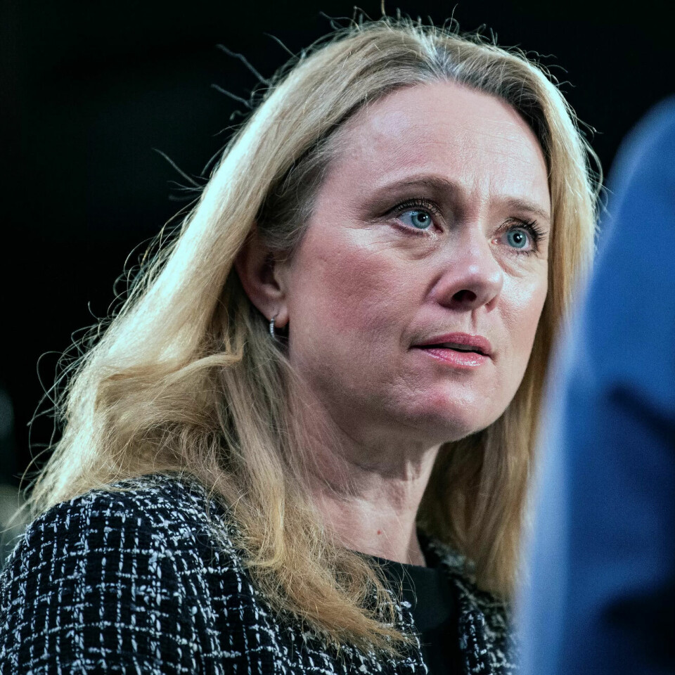 Arbeids- og sosialminister Anniken Hauglie. Arbeids- og sosialminister Anniken Hauglie.