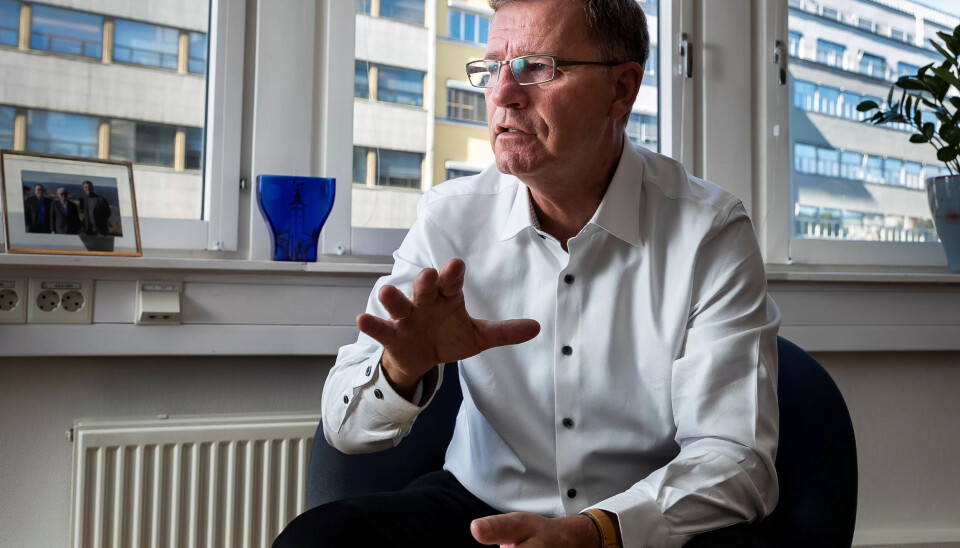 KAN IKKE GRIPE INN I TARIFFAVTALER: Robert Steen. KAN IKKE GRIPE INN I TARIFFAVTALER: Robert Steen.