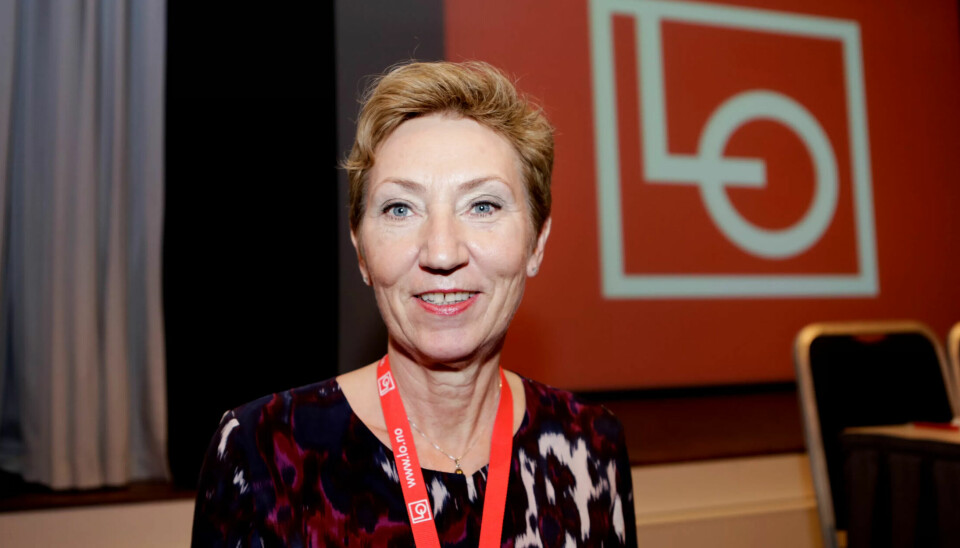 Peggy Hessen Følsvik, nestleiar i LO. Peggy Hessen Følsvik, nestleiar i LO.