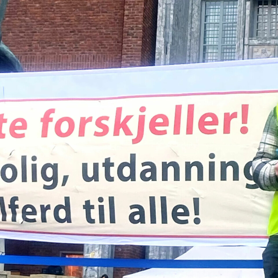 NÅDDE FRAM: Studentrådsleder Sandre Hall Amundsen og de andre ved Fagskolen Oslo kan puste lettet ut - i denne omgang. Bystyret har vedtatt å ikke røre driftstilskuddet for 2025. Selv om driftstilskuddet for 2026 fortsatt ligger an til å bli kuttet, mener Hall Amundsen vedtaket i bystyret i forrige uke gir håp også for neste år. NÅDDE FRAM: Studentrådsleder Sandre Hall Amundsen og de andre ved Fagskolen Oslo kan puste lettet ut - i denne omgang. Bystyret har vedtatt å ikke røre driftstilskuddet for 2025. Selv om driftstilskuddet for 2026 fortsatt ligger an til å bli kuttet, mener Hall Amundsen vedtaket i bystyret i forrige uke gir håp også for neste år.