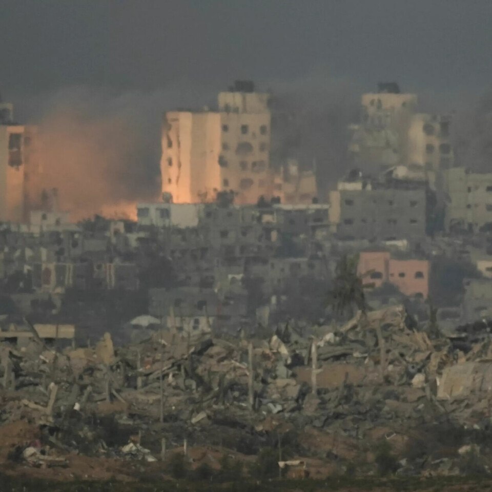 BOMBER: Israel bomber flere mål i Gaza. BOMBER: Israel bomber flere mål i Gaza.