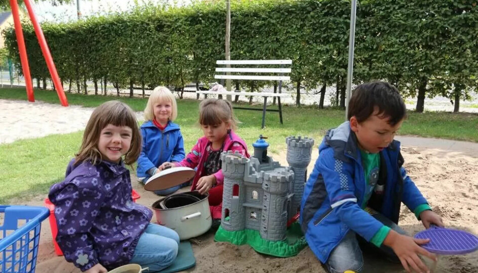 HELDIGE: Disse barna er heldige som kan gå i barnehagen. 185 000 tyske barn har ikke plass. HELDIGE: Disse barna er heldige som kan gå i barnehagen. 185 000 tyske barn har ikke plass.