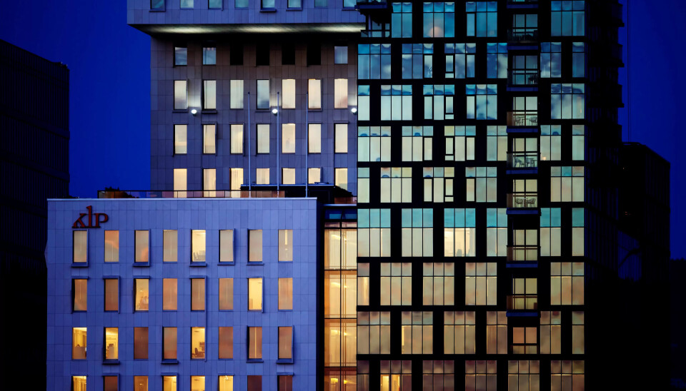 DOMINERER: KLP er eid av kommuner, helseforetak og bedrifter med offentlig tjenestepensjon i selskapet. Over 900.000 personer har pensjonen sin her. DOMINERER: KLP er eid av kommuner, helseforetak og bedrifter med offentlig tjenestepensjon i selskapet. Over 900.000 personer har pensjonen sin her.