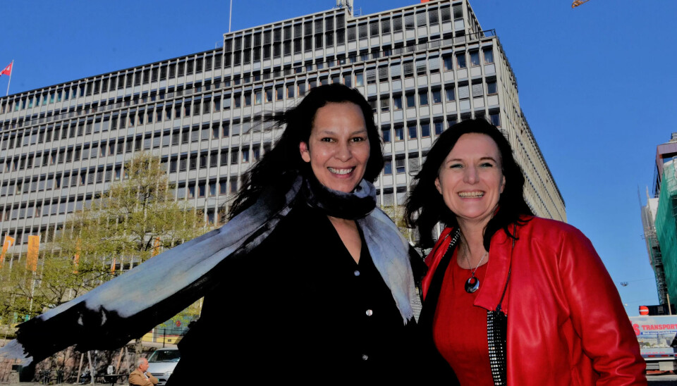 Monica Borraco og Nina Hanssen. Monica Borraco og Nina Hanssen.