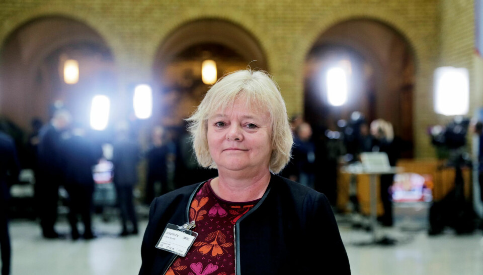 Mimmi Kvisvik, leder i Fellesorganisasjonen Mimmi Kvisvik, leder i Fellesorganisasjonen