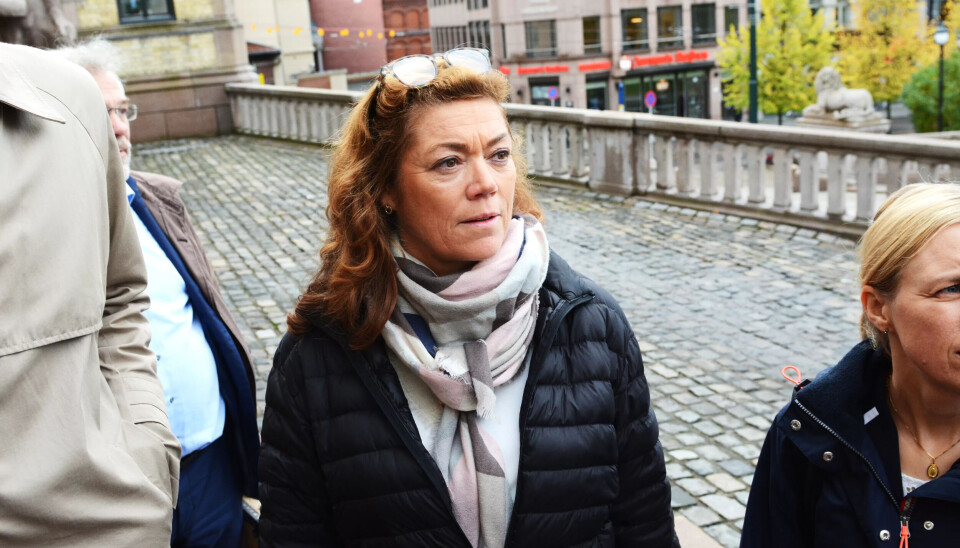 MEKTIG: Forretningskvinnen Kristin Skogen Lund var første kvinnelige direktør i NHO. Det skjedde for ti år siden. Her fotografert utenfor Stortinget i forbindelse med Statsbudsjettet for fem år siden. MEKTIG: Forretningskvinnen Kristin Skogen Lund var første kvinnelige direktør i NHO. Det skjedde for ti år siden. Her fotografert utenfor Stortinget i forbindelse med Statsbudsjettet for fem år siden.