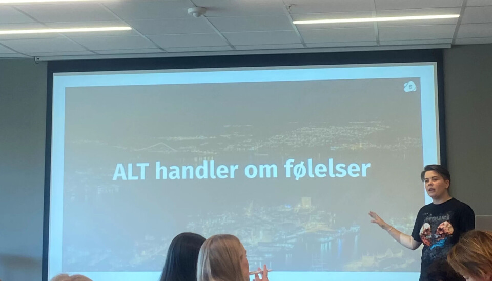 Det beste tipset: Katinka Sletten fra Synlighet.no på Jobbvinner-samling for å lære bort hva som er viktig å tenke på når man skal rekruttere elever til helsefag via sosiale medier. Det beste tipset: Katinka Sletten fra Synlighet.no på Jobbvinner-samling for å lære bort hva som er viktig å tenke på når man skal rekruttere elever til helsefag via sosiale medier.