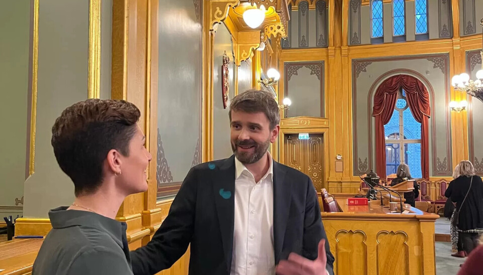 DIALOG: Vi hadde en god og varm samtale, sier Henriksen DIALOG: Vi hadde en god og varm samtale, sier Henriksen