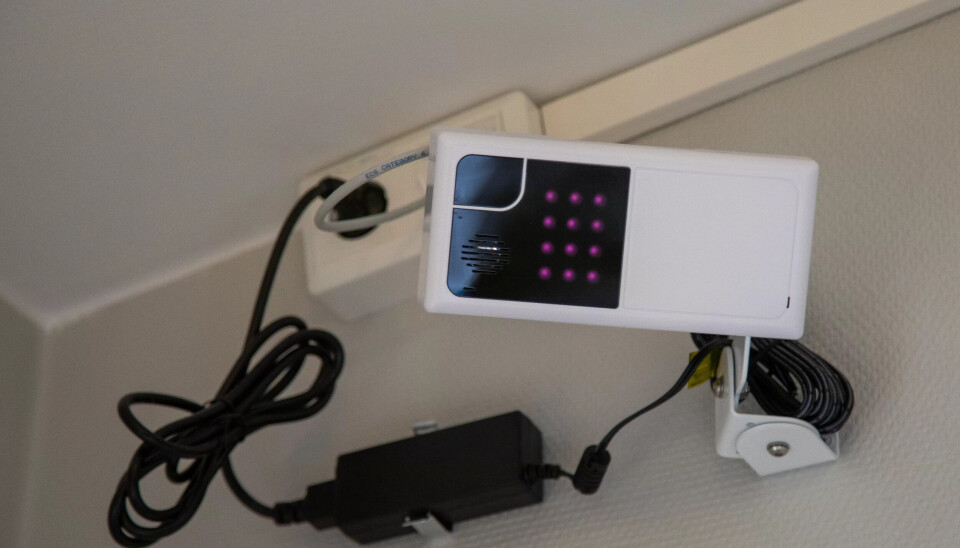 ROOMMATE: PÅ hvert rom er det en sensor som fanger opp endringer og varsler ansatte. ROOMMATE: PÅ hvert rom er det en sensor som fanger opp endringer og varsler ansatte.
