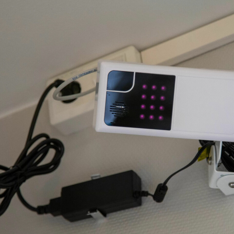 ROOMMATE: PÅ hvert rom er det en sensor som fanger opp endringer og varsler ansatte. ROOMMATE: PÅ hvert rom er det en sensor som fanger opp endringer og varsler ansatte.