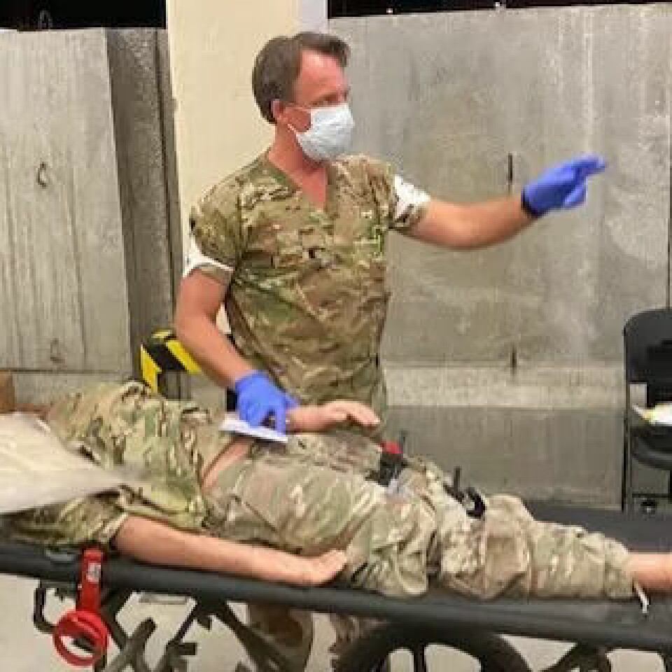 KRIGSERFARING: Jørn Rasmussen har lært mye av å tjenestegjøre i konfliktområder og har vært utstasjonert både i Irak og Afghanistan (bildet). KRIGSERFARING: Jørn Rasmussen har lært mye av å tjenestegjøre i konfliktområder og har vært utstasjonert både i Irak og Afghanistan (bildet).