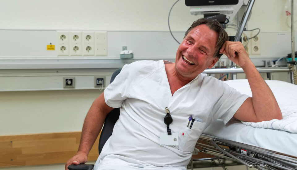 GODT SKODD: Han er bekymret for om helsevesenet er godt nok forberedt på massetilstrømning av pasienter, men når det kommer til eget liv er Rasmussen ganske ubekymret. GODT SKODD: Han er bekymret for om helsevesenet er godt nok forberedt på massetilstrømning av pasienter, men når det kommer til eget liv er Rasmussen ganske ubekymret.