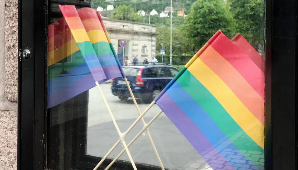 FLAGGNEKT: Det var fleirtalet i formannskapet i Lyngdal kommune som vedtok at det ikkje er ok med prideflagg på kontora for dei som er tilsette. I følgje ein av dei fremste ekspertane på ytringsfridom og menneskerettar kan det hende kommunen må gjere om vedtaket. FLAGGNEKT: Det var fleirtalet i formannskapet i Lyngdal kommune som vedtok at det ikkje er ok med prideflagg på kontora for dei som er tilsette. I følgje ein av dei fremste ekspertane på ytringsfridom og menneskerettar kan det hende kommunen må gjere om vedtaket.