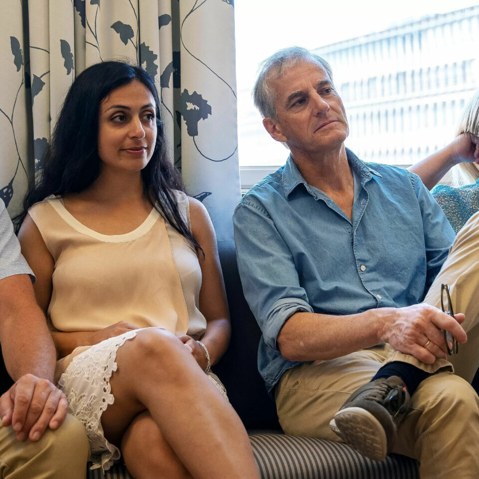 Nestlederne Bjørnar Skjæran, Hadia Tajik, partileder Jonas Gahr Støre og partisekretær Kjersti Stenseng i Arbeiderpartiet. Nestlederne Bjørnar Skjæran, Hadia Tajik, partileder Jonas Gahr Støre og partisekretær Kjersti Stenseng i Arbeiderpartiet.