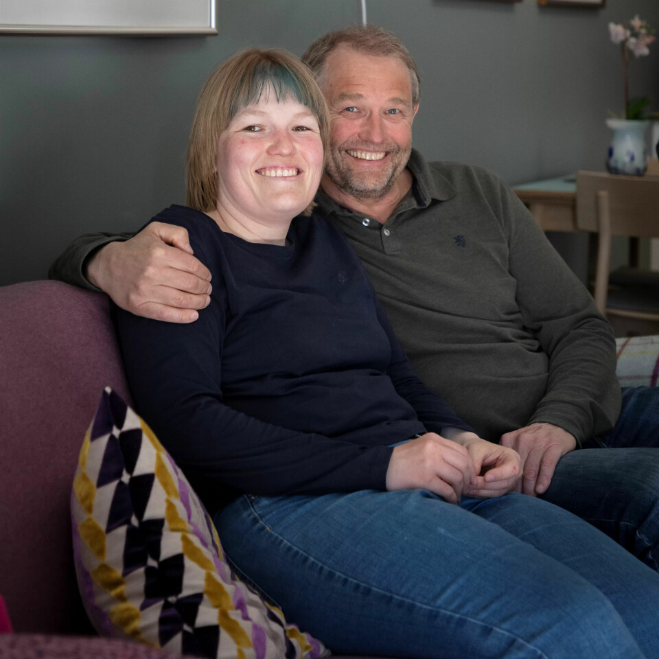 TRYGG FAVN: Ikke hvem som helst kan bli naboen til Anniken. Det er pappa Pål Henning glad for. TRYGG FAVN: Ikke hvem som helst kan bli naboen til Anniken. Det er pappa Pål Henning glad for.