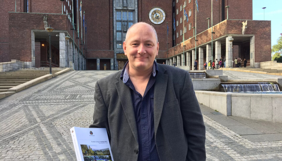 FORNØYD: Roger Dehlin er godt fornøyd med mellomoppgjøret for de ansatte i Oslo kommune. FORNØYD: Roger Dehlin er godt fornøyd med mellomoppgjøret for de ansatte i Oslo kommune.