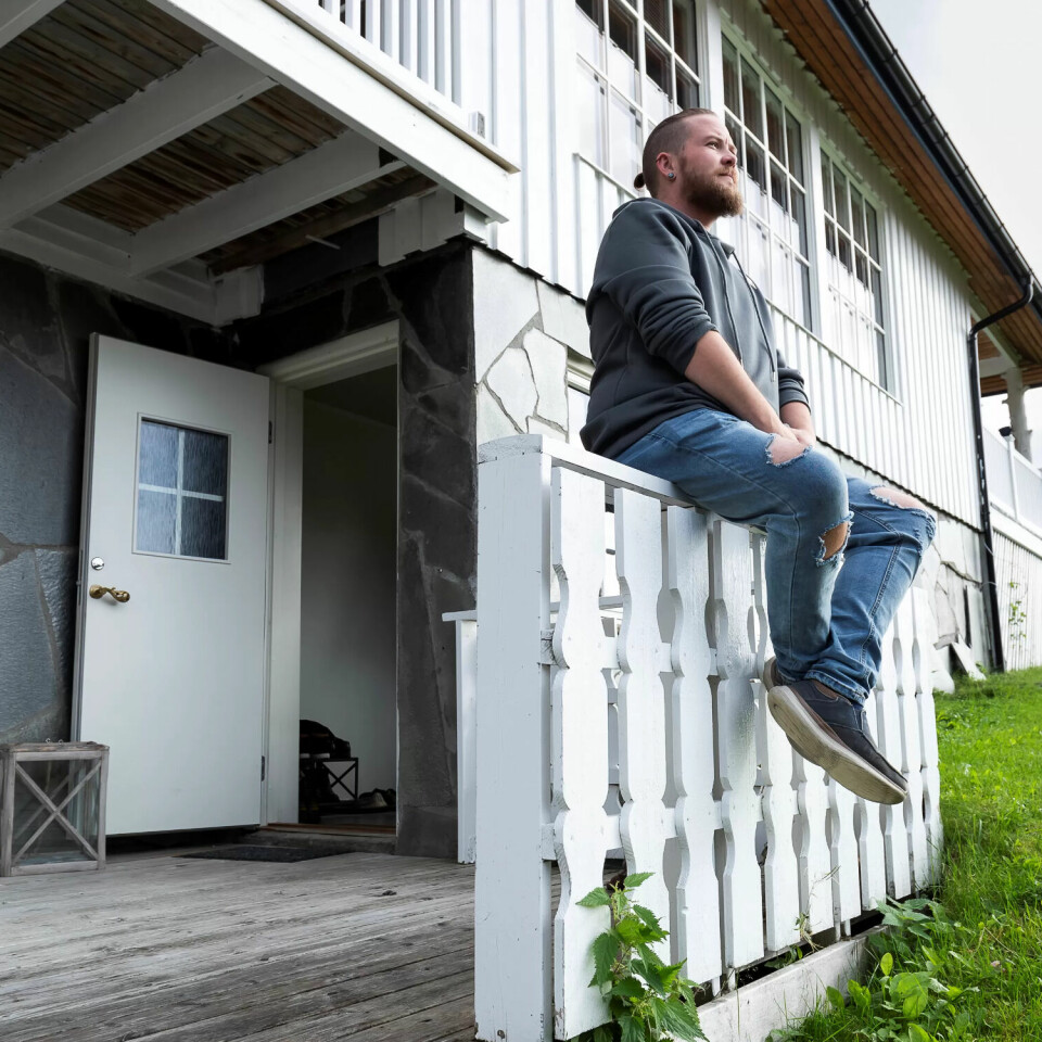 STØDIG: Daniel Frantzen en kar med ungkarsleilighet i Bjerkvik og campingvogn på Skjomen. STØDIG: Daniel Frantzen en kar med ungkarsleilighet i Bjerkvik og campingvogn på Skjomen.
