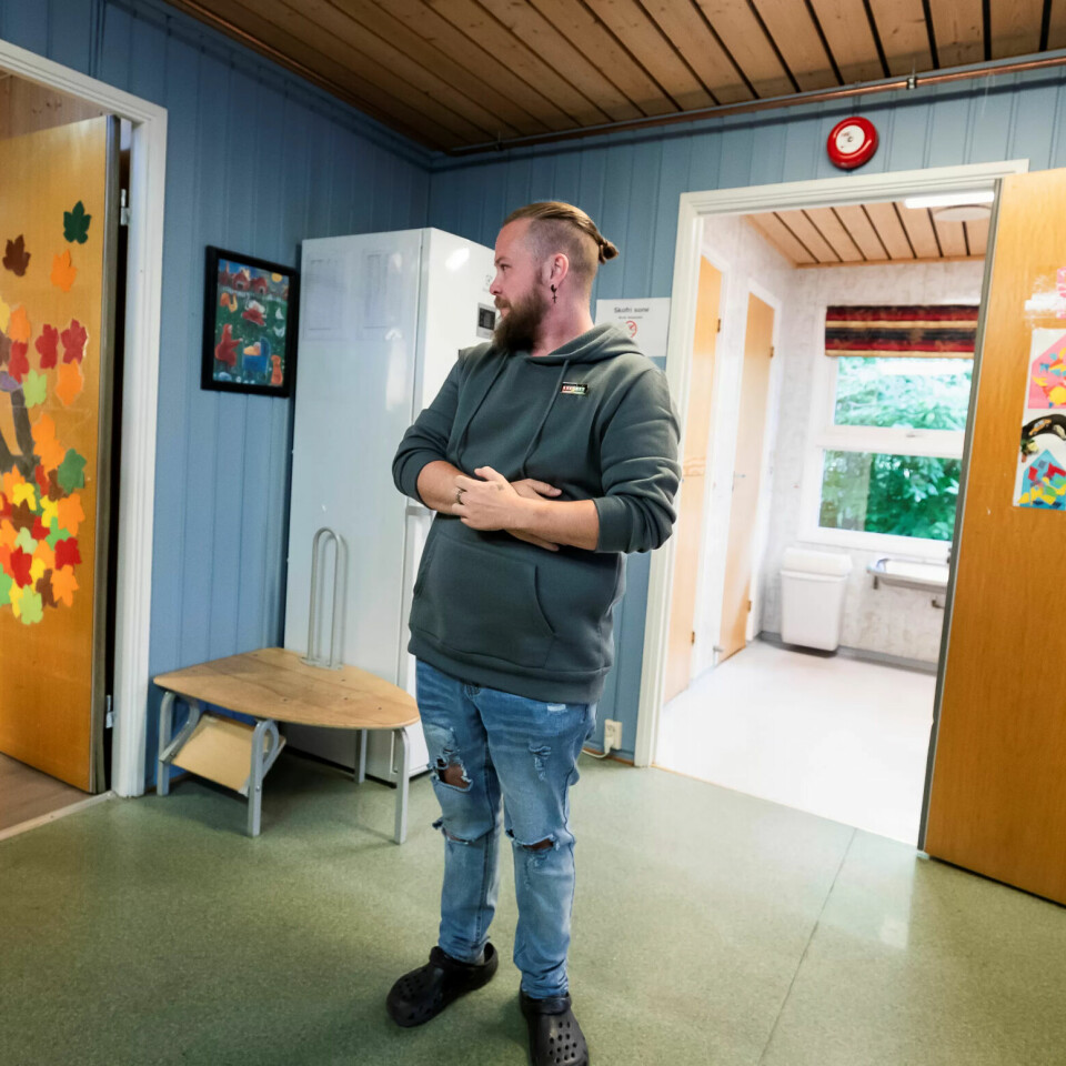 JOBBEN: I dag er Daniel konstituert ped. leder i Bjerkvik barnehage. Halve hans ti år lange karriere har vært som mann. JOBBEN: I dag er Daniel konstituert ped. leder i Bjerkvik barnehage. Halve hans ti år lange karriere har vært som mann.