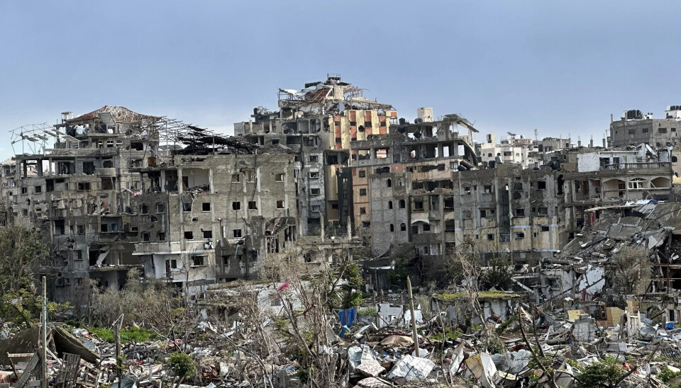 GAZA: Slik ser store deler av Gaza ut nå. GAZA: Slik ser store deler av Gaza ut nå.
