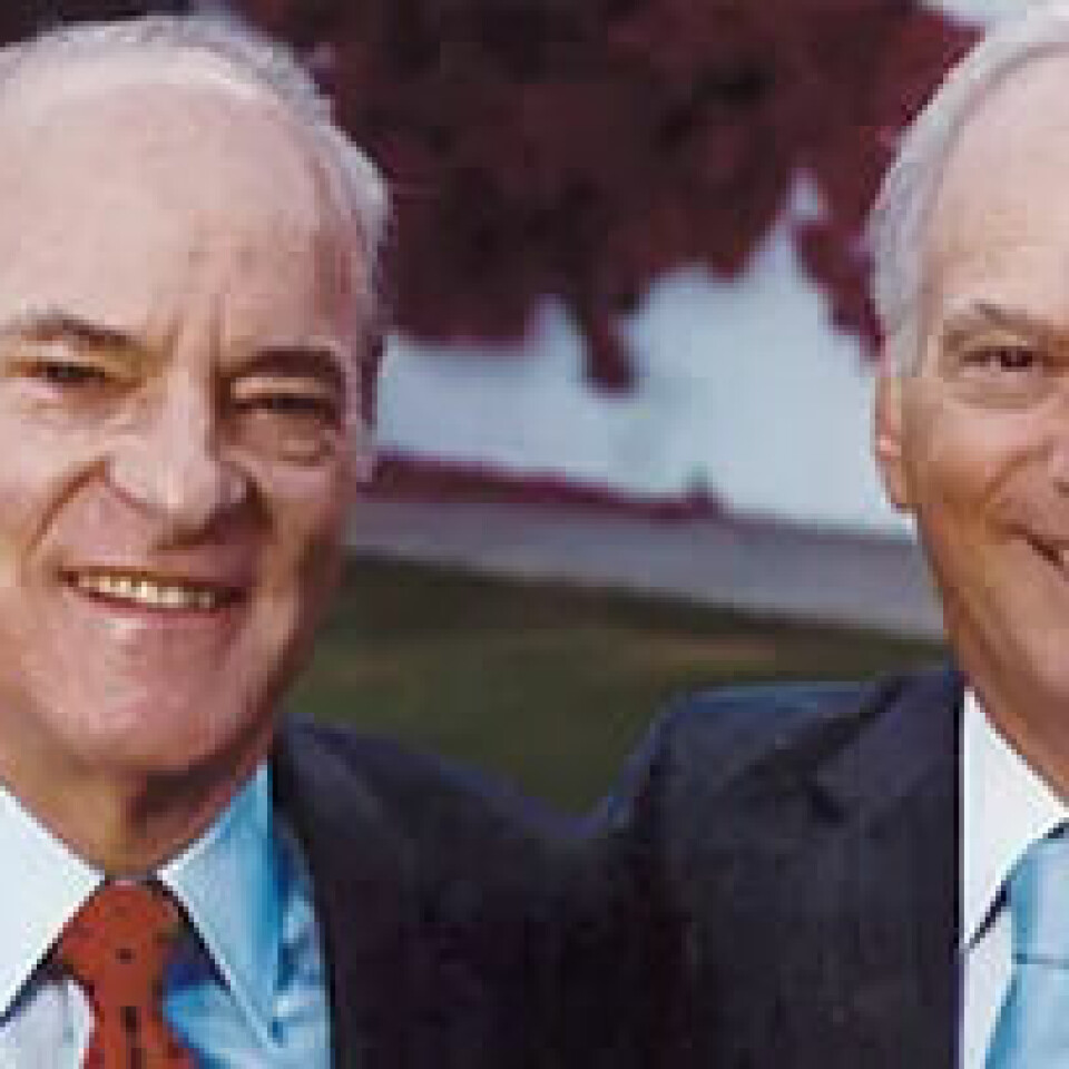 MANGEMILLIARDÆRER: Henry Kravis og George Roberts er på toppen av eierfondet KKR, som kontrollerer omsorgskonsernet Ambea sammen med risikofondet Triton. MANGEMILLIARDÆRER: Henry Kravis og George Roberts er på toppen av eierfondet KKR, som kontrollerer omsorgskonsernet Ambea sammen med risikofondet Triton.