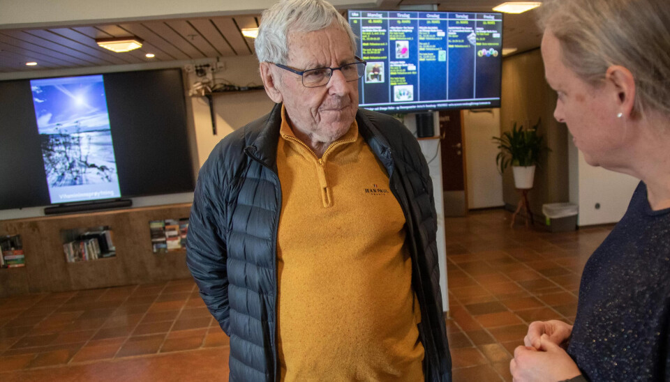 ØSS KARA: Den tidligere læreren Marius Langberg leder en samtalegruppe for menn. ØSS KARA: Den tidligere læreren Marius Langberg leder en samtalegruppe for menn.