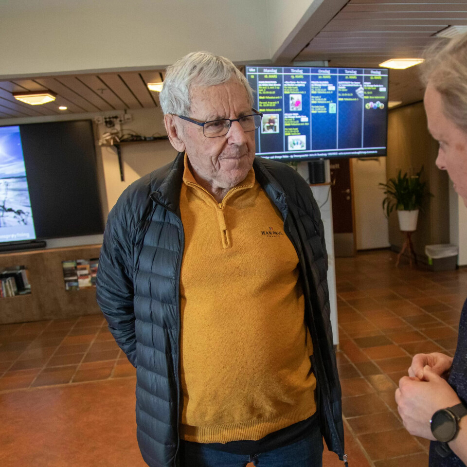 ØSS KARA: Den tidligere læreren Marius Langberg leder en samtalegruppe for menn. ØSS KARA: Den tidligere læreren Marius Langberg leder en samtalegruppe for menn.