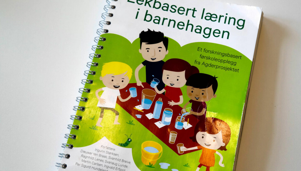 Agderprosjektet har samlet 130 leker og aktiviteter i en bok som alle barnehager kan bruke. Agderprosjektet har samlet 130 leker og aktiviteter i en bok som alle barnehager kan bruke.