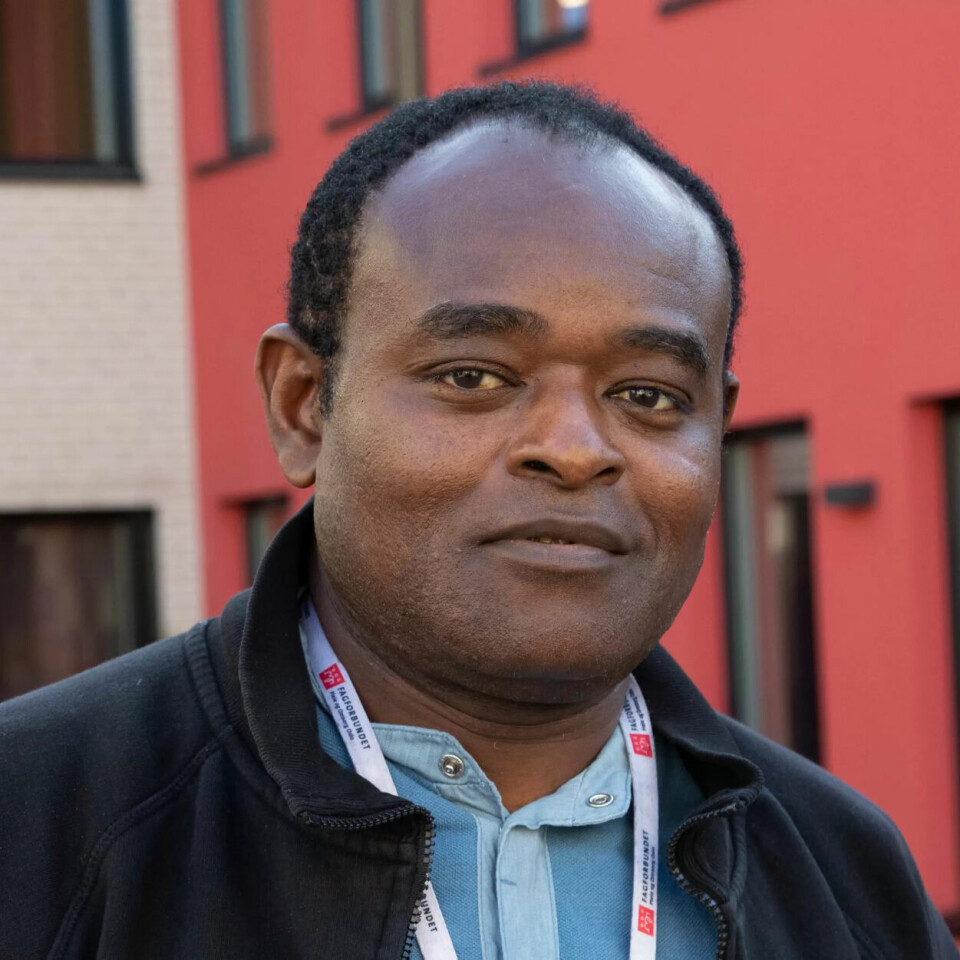 – Her har vi frihet til å organisere arbeidet vårt, sier helsefagarbeider Patrick Rollian Sontchou. – Her har vi frihet til å organisere arbeidet vårt, sier helsefagarbeider Patrick Rollian Sontchou.