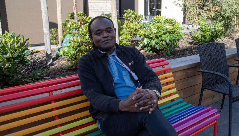 LOVORD: Patrick Sontchou mener hagebyens boform er det beste for demente som er aktive LOVORD: Patrick Sontchou mener hagebyens boform er det beste for demente som er aktive