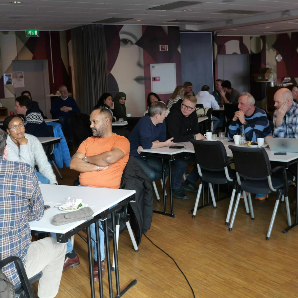 VENTELISTE: Det var rundt 70 som fekk plass på AI-kurset til Fagforbundet Oslo i mars. Og rundt like mange som stod på venteliste. Neste kurs får plass til vesentleg fleire. VENTELISTE: Det var rundt 70 som fekk plass på AI-kurset til Fagforbundet Oslo i mars. Og rundt like mange som stod på venteliste. Neste kurs får plass til vesentleg fleire.