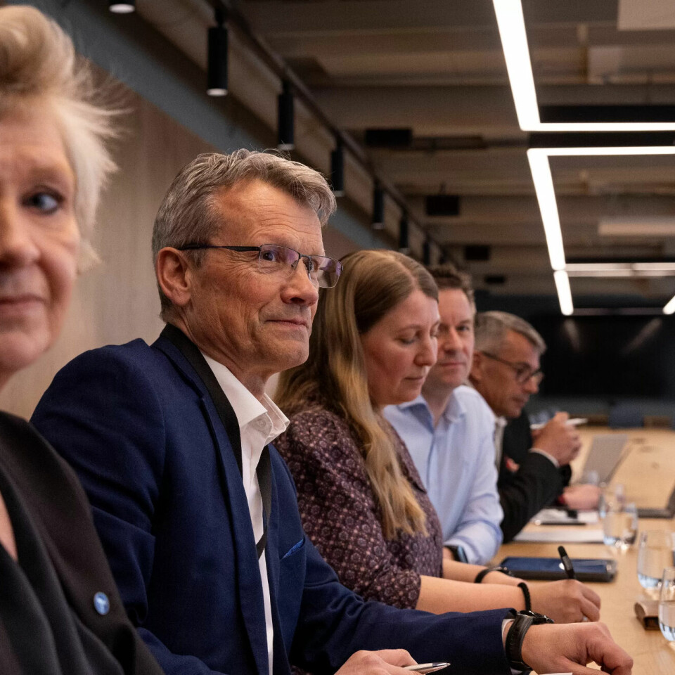 I andre halvdel av november får Kari T. Nodli (f.v., Akademikerne), Egil André Aas (LO Stat) og Guro Elisabeth Lind (Unio) resultatet av årets lønnsoppgjør i staten. I andre halvdel av november får Kari T. Nodli (f.v., Akademikerne), Egil André Aas (LO Stat) og Guro Elisabeth Lind (Unio) resultatet av årets lønnsoppgjør i staten.
