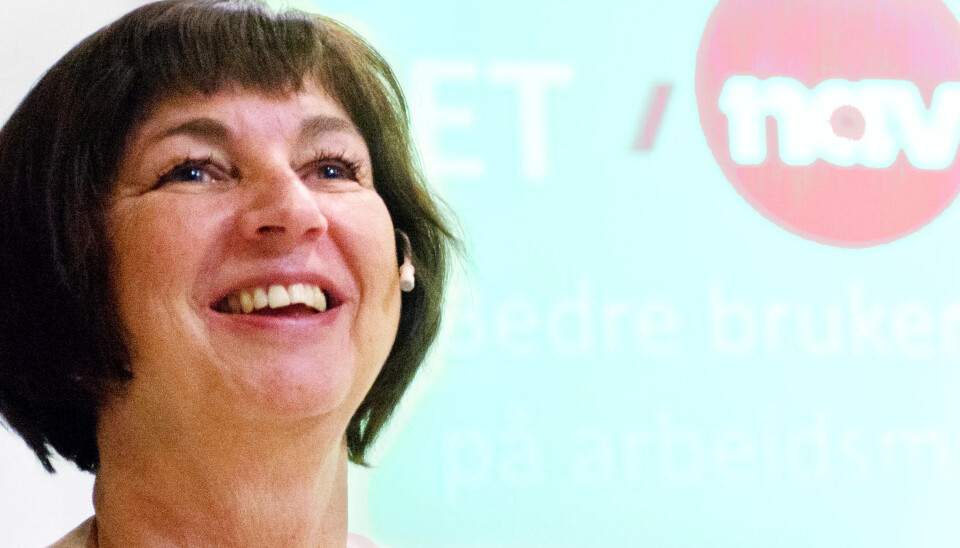 – Vi er glade for at vi fra neste uke kan betale ut et forskudd på dagpenger, sier Nav-direktør Sigrun Vågeng. – Vi er glade for at vi fra neste uke kan betale ut et forskudd på dagpenger, sier Nav-direktør Sigrun Vågeng.