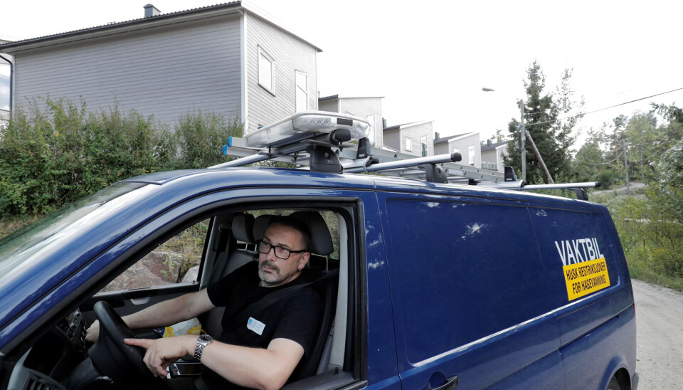 PÅ KONTROLL: Ingen spredere å se nor Terje Lindrup kommer på kontroll. PÅ KONTROLL: Ingen spredere å se nor Terje Lindrup kommer på kontroll.
