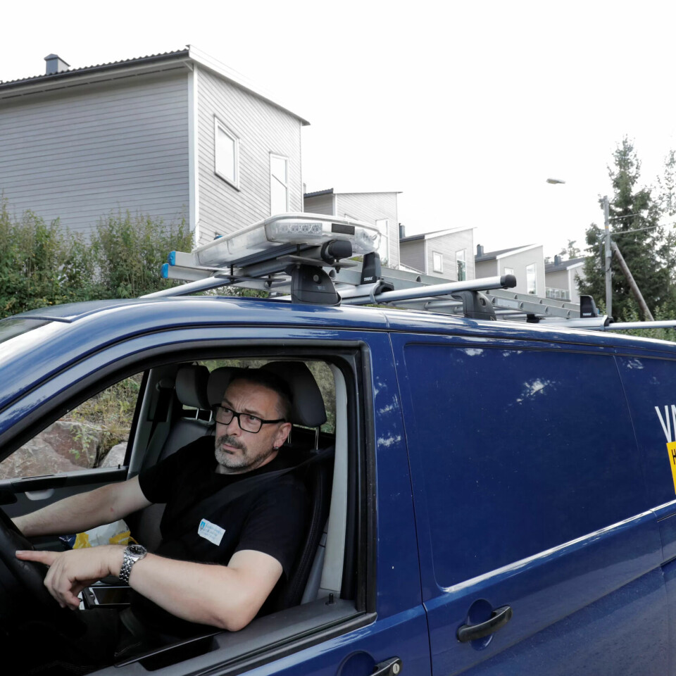 PÅ KONTROLL: Ingen spredere å se nor Terje Lindrup kommer på kontroll. PÅ KONTROLL: Ingen spredere å se nor Terje Lindrup kommer på kontroll.