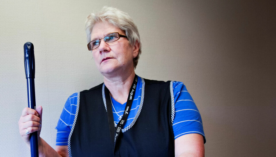 TAPER: Vera Bjerke taper 1,3 millioner kroner i pensjon når jobben hennes settes ut på anbud. TAPER: Vera Bjerke taper 1,3 millioner kroner i pensjon når jobben hennes settes ut på anbud.