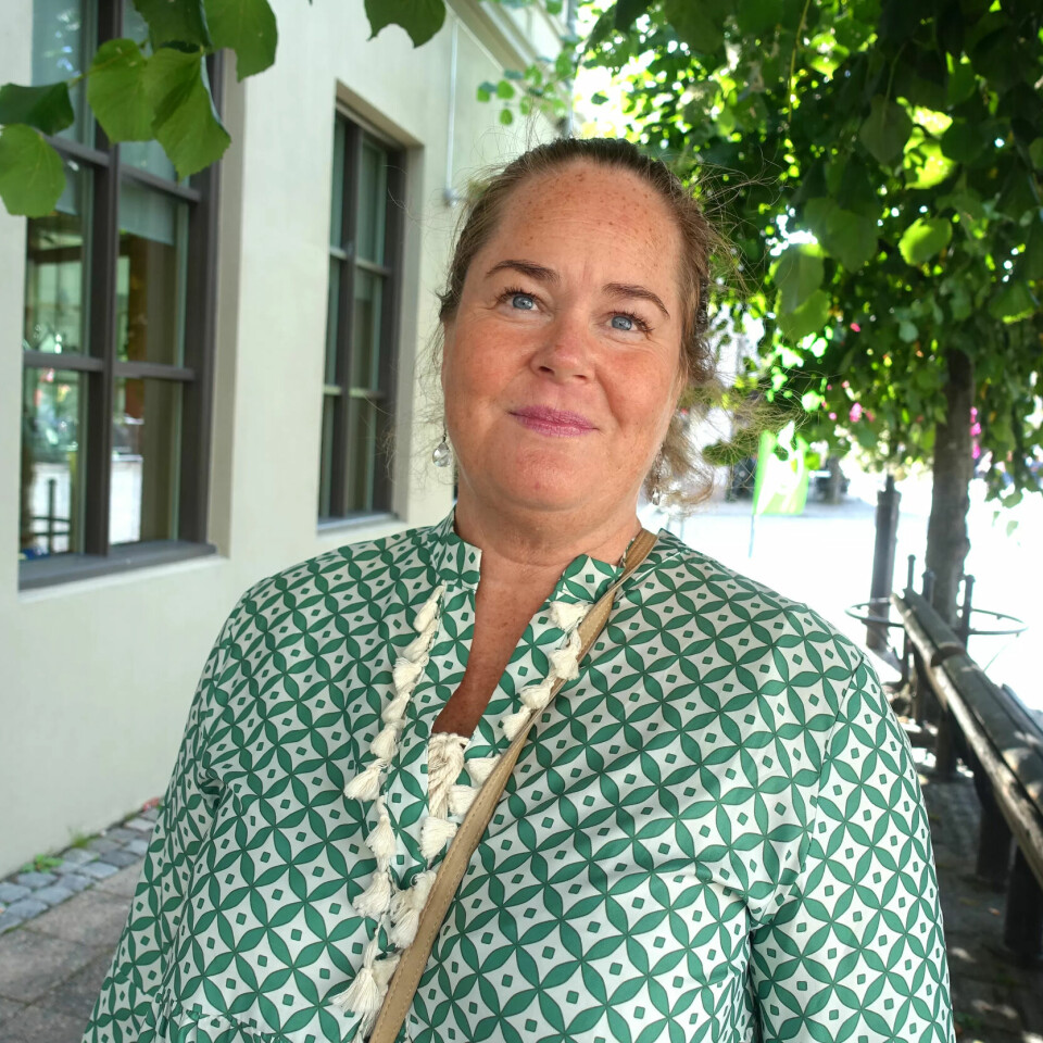 – Vi har ingen strategi på å følge med i gruppene på sosiale medier. Det kan være at det hadde vært nyttig, sier Christin Haugesten i Arendal barnevernstjeneste. Foto: Anne Myklebust Odland – Vi har ingen strategi på å følge med i gruppene på sosiale medier. Det kan være at det hadde vært nyttig, sier Christin Haugesten i Arendal barnevernstjeneste. Foto: Anne Myklebust Odland