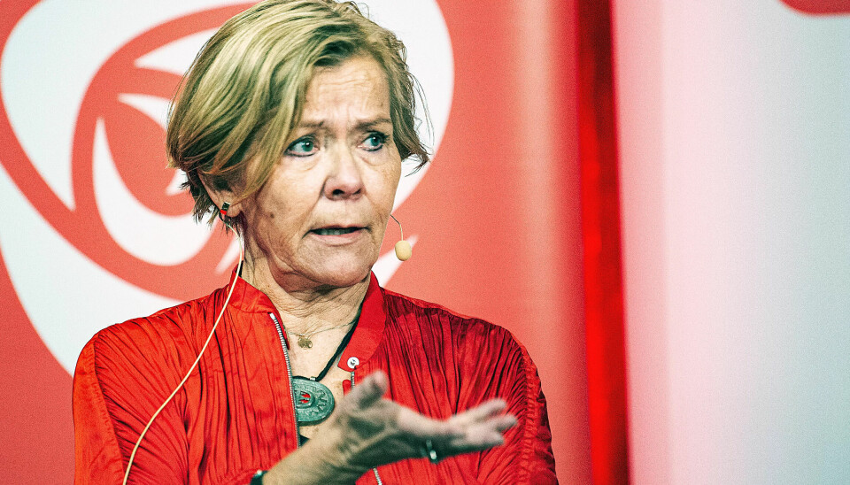 Liv Tørres er leder av internasjonal avdeling i LO, Liv Tørres er leder av internasjonal avdeling i LO,