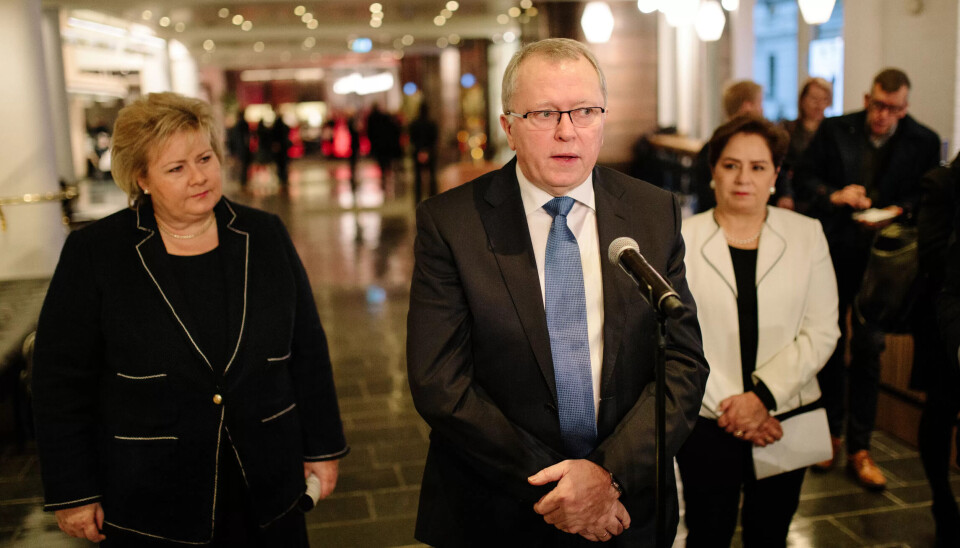Sjef i Equinor, Eldar Sæthre, har den høyeste lønna og den største bonusen. I fjor dro han inn 16,8 millioner kroner i samla godtgjørelser. Sjef i Equinor, Eldar Sæthre, har den høyeste lønna og den største bonusen. I fjor dro han inn 16,8 millioner kroner i samla godtgjørelser.
