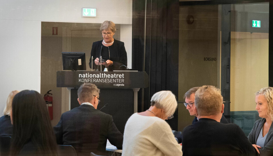 Forhandlngsleder Mette Nord er fornøyd med at Fagforbundets medlemmer opprettholder kjøpekraften gjennom oppgjøret for de kommuneansatte. I tillegg er heletillegget økt. Forhandlngsleder Mette Nord er fornøyd med at Fagforbundets medlemmer opprettholder kjøpekraften gjennom oppgjøret for de kommuneansatte. I tillegg er heletillegget økt.