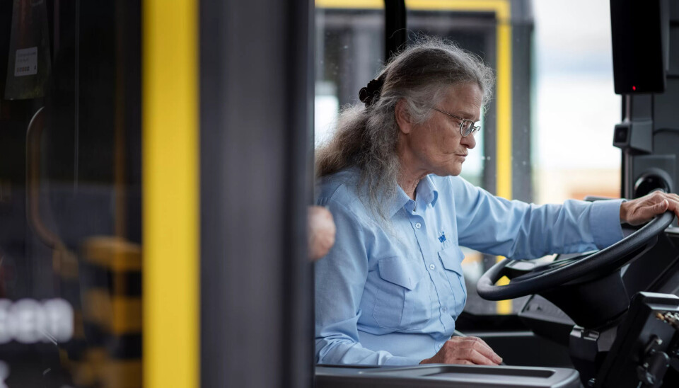 ERFAREN: Marit Sauge har kjørt buss i en årrekke. ERFAREN: Marit Sauge har kjørt buss i en årrekke.