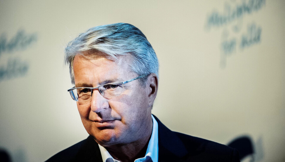 SENSITIV OMSORG: Den politiske venstresiden er opprørt, mens de som bestemte under det borgerlige byrådet i Oslo, her ved ex-ordfører Fabian Stang, i forrige periode sier lite om lønnsraset som fulgte konkurranseutsettingen av Rødtvet sykehjem. SENSITIV OMSORG: Den politiske venstresiden er opprørt, mens de som bestemte under det borgerlige byrådet i Oslo, her ved ex-ordfører Fabian Stang, i forrige periode sier lite om lønnsraset som fulgte konkurranseutsettingen av Rødtvet sykehjem.