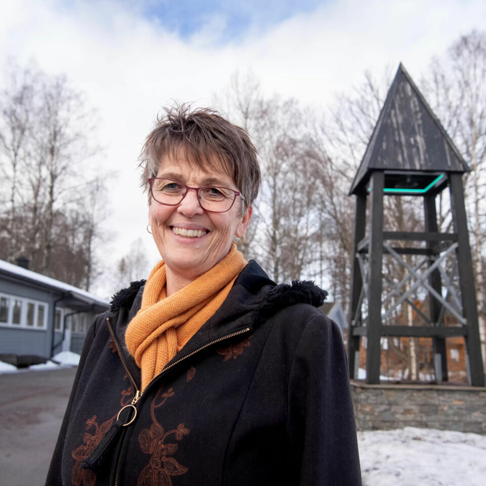 MEDITATIVT TILBUD: Ingvild Søyland Berg er inspektør på Signo grunn- og videregående skole i Andebu. Skolen har elever med hørselsnedsettelse i kombinasjon med ulike funksjonsnedsettelser. Musikken og kirkerommet er meditativt og beroligende for en del av elevene ved skolen og en fast aktivitet for skolen. MEDITATIVT TILBUD: Ingvild Søyland Berg er inspektør på Signo grunn- og videregående skole i Andebu. Skolen har elever med hørselsnedsettelse i kombinasjon med ulike funksjonsnedsettelser. Musikken og kirkerommet er meditativt og beroligende for en del av elevene ved skolen og en fast aktivitet for skolen.