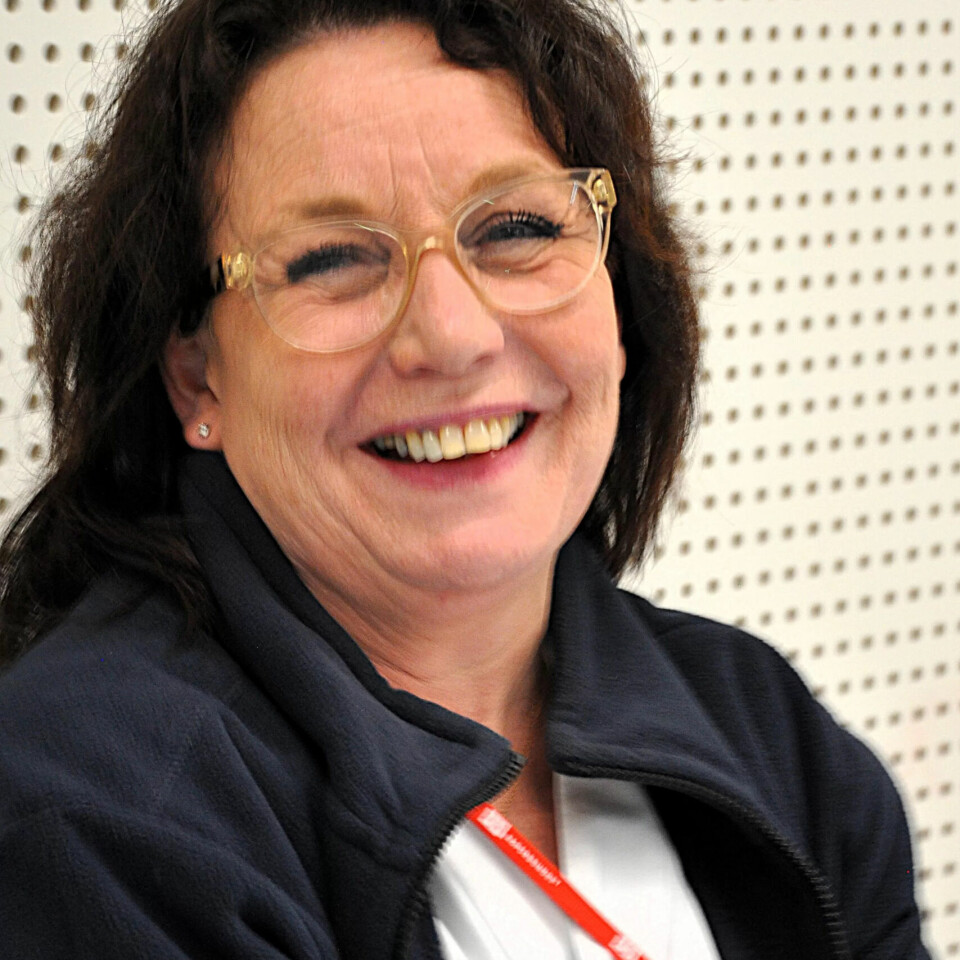 TEAMARBEID: - Hos oss finne sikke ditt eller mitt problem. Vi har alle ansvar for hverandre, sier driftskoordinator Harriet Kvamsdal. TEAMARBEID: - Hos oss finne sikke ditt eller mitt problem. Vi har alle ansvar for hverandre, sier driftskoordinator Harriet Kvamsdal.