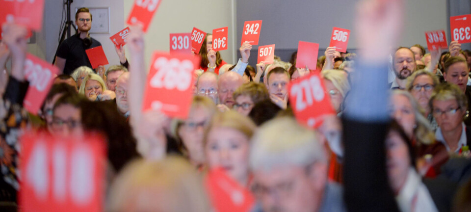 Vil ikke at valgkomiteen i Fagforbundet skal kunne innstille på seg selv