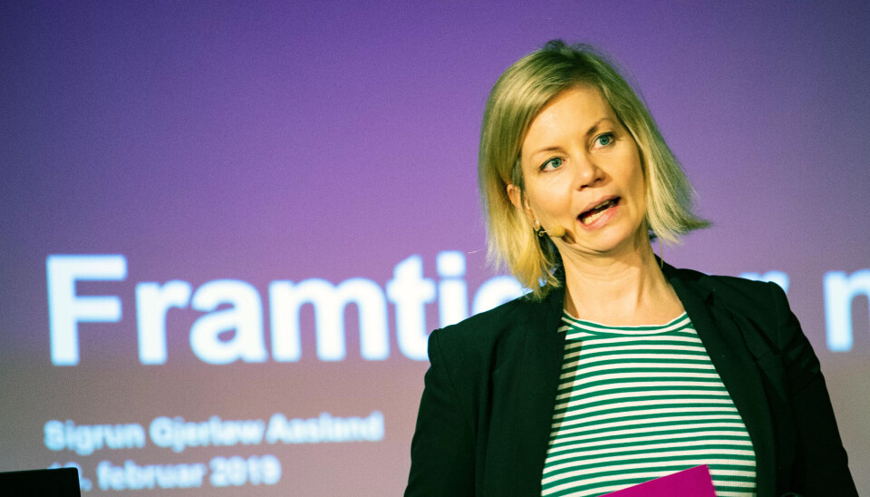 Frp vil bli et mer viltert parti, mener Agenda-fagsjef Sigrun Aasland. Frp vil bli et mer viltert parti, mener Agenda-fagsjef Sigrun Aasland.